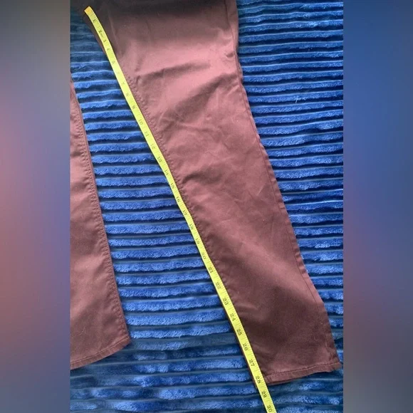 NWT❗️ Purple (eggplant color) sateen high rise rockstar jeans - Picture 4 of 5